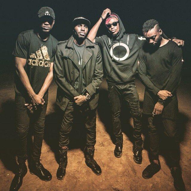 EL, Pappy Kojo, X.O. Senavoe and Joey B. Height at Play.
