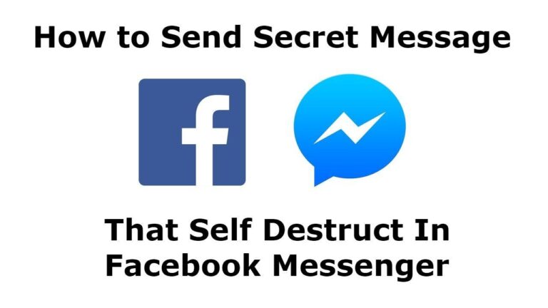 How to Send Secret Messages on Facebook