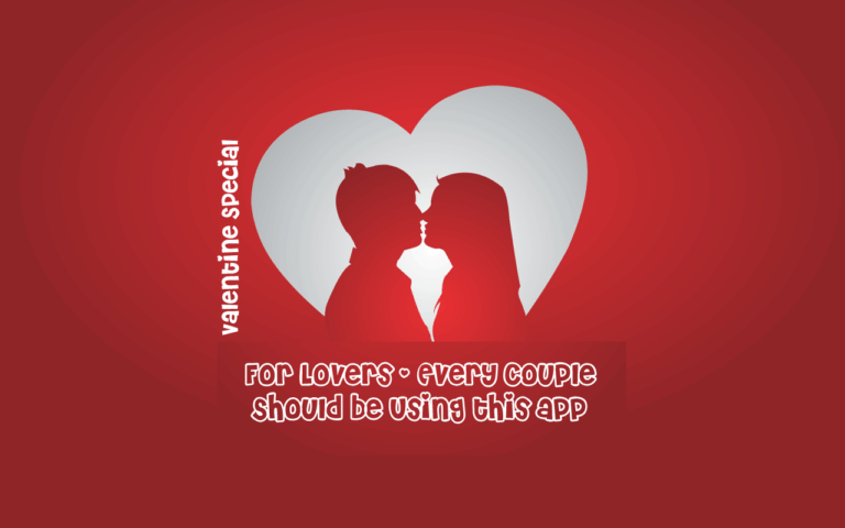 This valentine, you and your boo can have a lover’s app