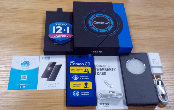 Tecno C9 Unboxing