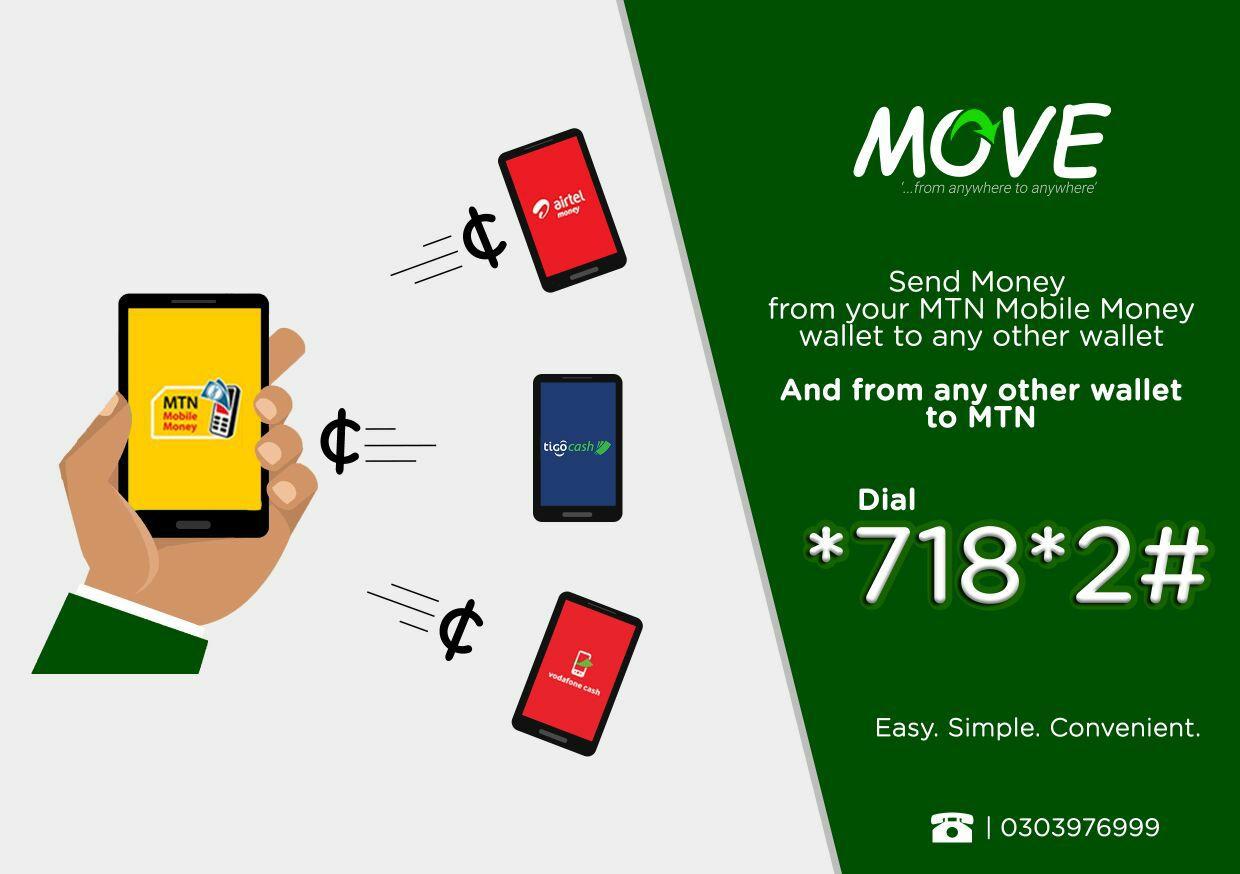 To use MOVE, dial *718*2#