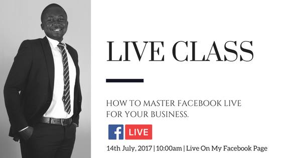 Master Facebook Live! For Your Business with George Wilkinson