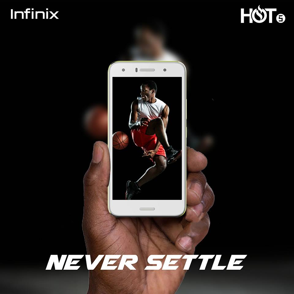The Infinix HOT 5 also features a decent camera