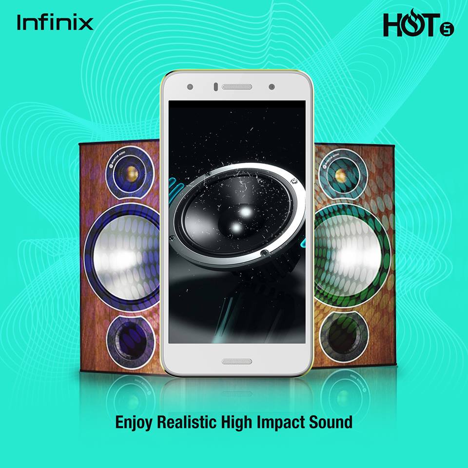 Enjoy Realistic High Impact Sound on the Infinix HOT5
