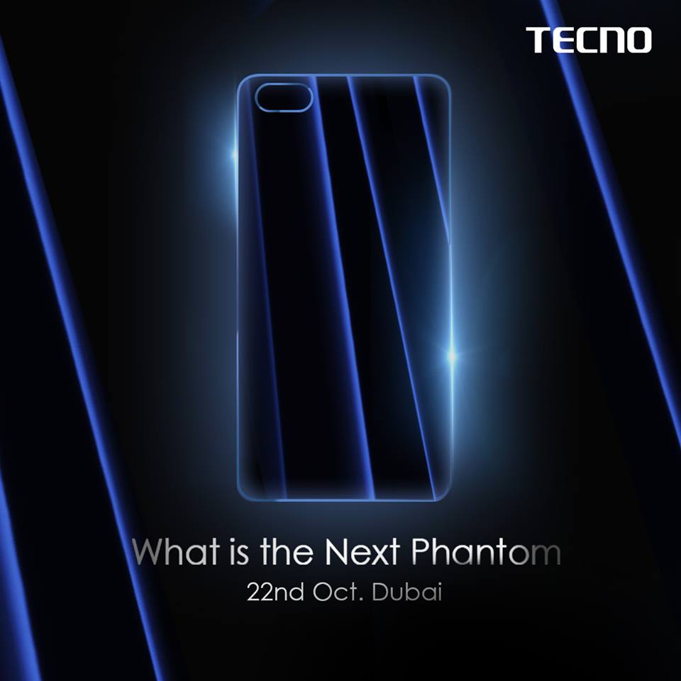 The Tecno Phantom 8 Plus and the Phantom 8 will both be unveiled on the 22nd of October 2017 in Dubai.