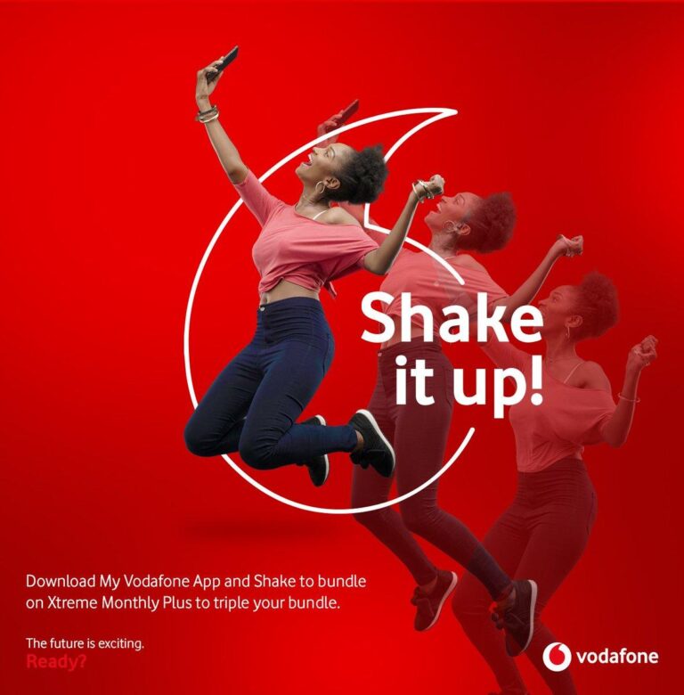 Vodafone X is 3 years! #ShakeForXtra on your phone to get free rewards