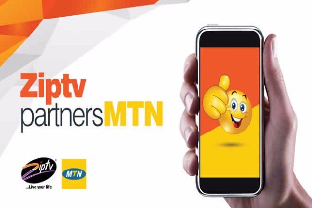 Ziptv strategically Partnered with MTN in 2017 to reach more customers and provide better services.