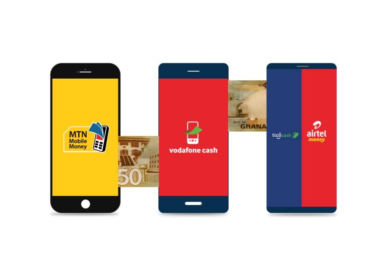 Transfer Money from MTN MoMo to Vodafone, Airtel or Tigo Cash & back