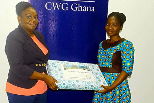 CWG Ghana awards Best Graduating Student in Computer Science at UG
