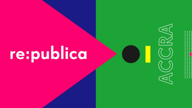 Re:publica in Ghana for the first time on December 14 and 15, 2018