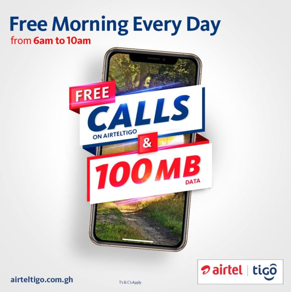 How to enjoy AirtelTigo’s free calls and data every morning