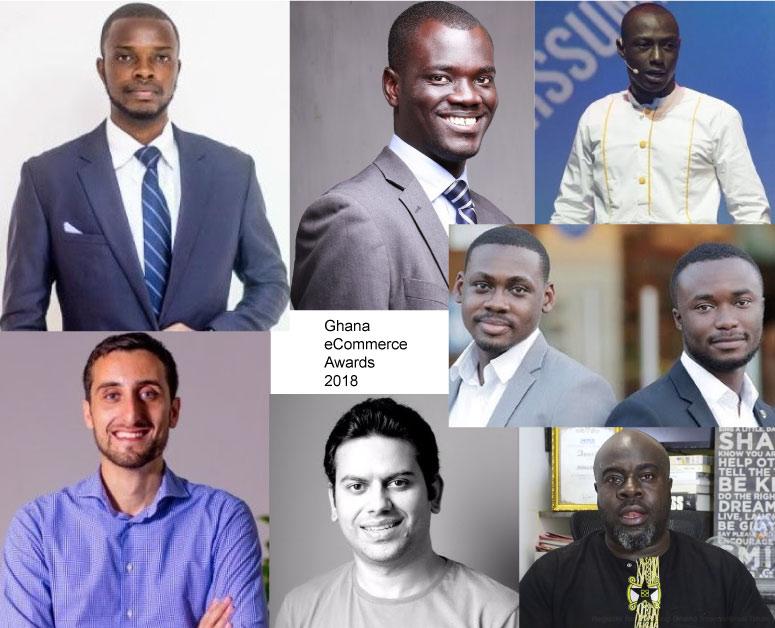 Ghana eCommerce Awards 2018: 8 Nominated for Best Male Entrepreneur