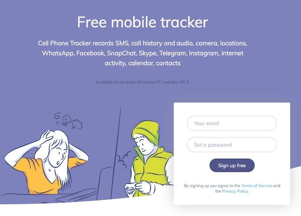 Parental Control using a simple phone tracker