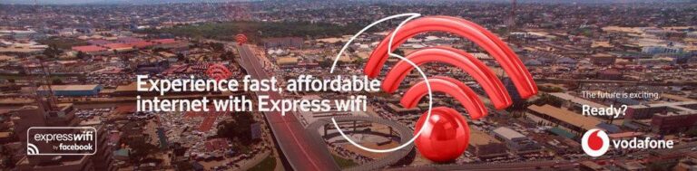 Vodafone Ghana is launching Express Wi-Fi by Facebook in Ghana