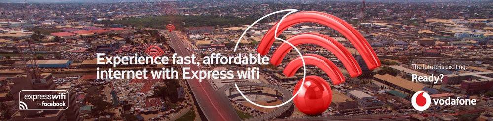 Vodafone Ghana is launching Express Wi-Fi by Facebook in Ghana
