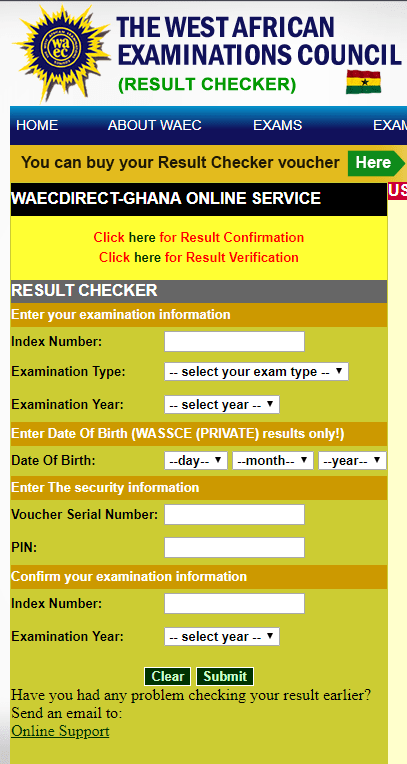 How to check WAEC WASSCE Results 2022 | ghana.waecdirect.org