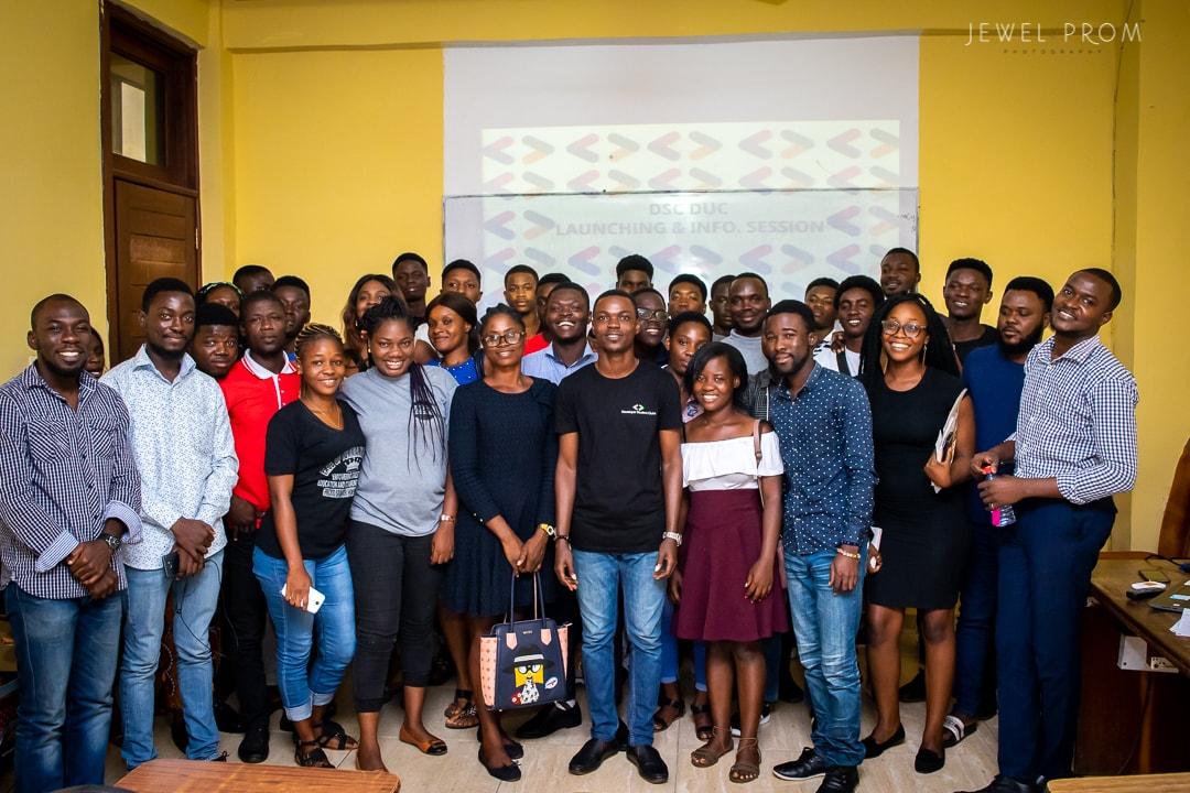 Developer-Student-Clubs-powered by-Google-launches -Dominion University-College-Ghana (8)-min