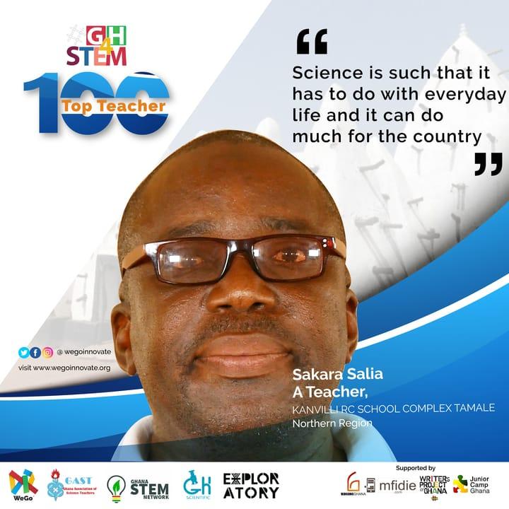 #GH4STEM TOP 100 Teacher: Sakara Salia – Kanvilli RC School Complex, Tamale