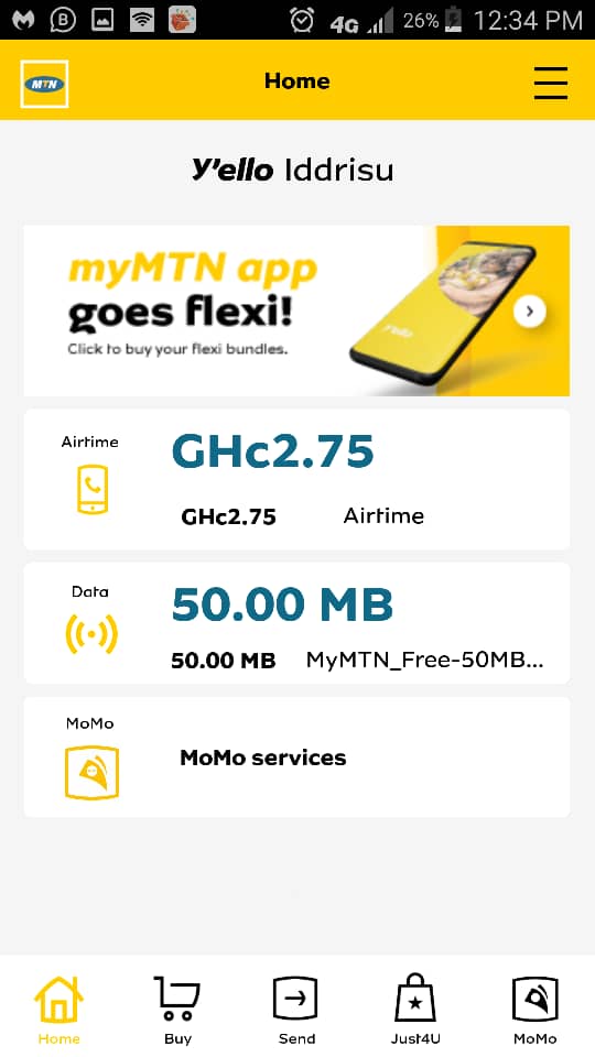 Mtn MOMO Menu
