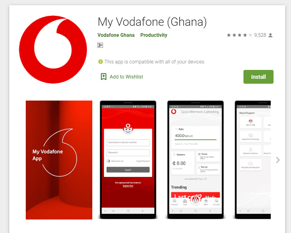 New My Vodafone App: How to Use and Get Free 1 GB Internet Bundle