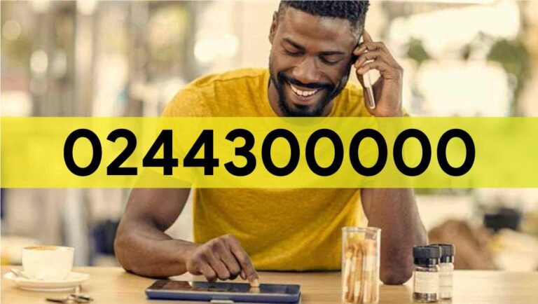 0244300000 is the only secure number from MTN Ghana; Don’t fall for scammers
