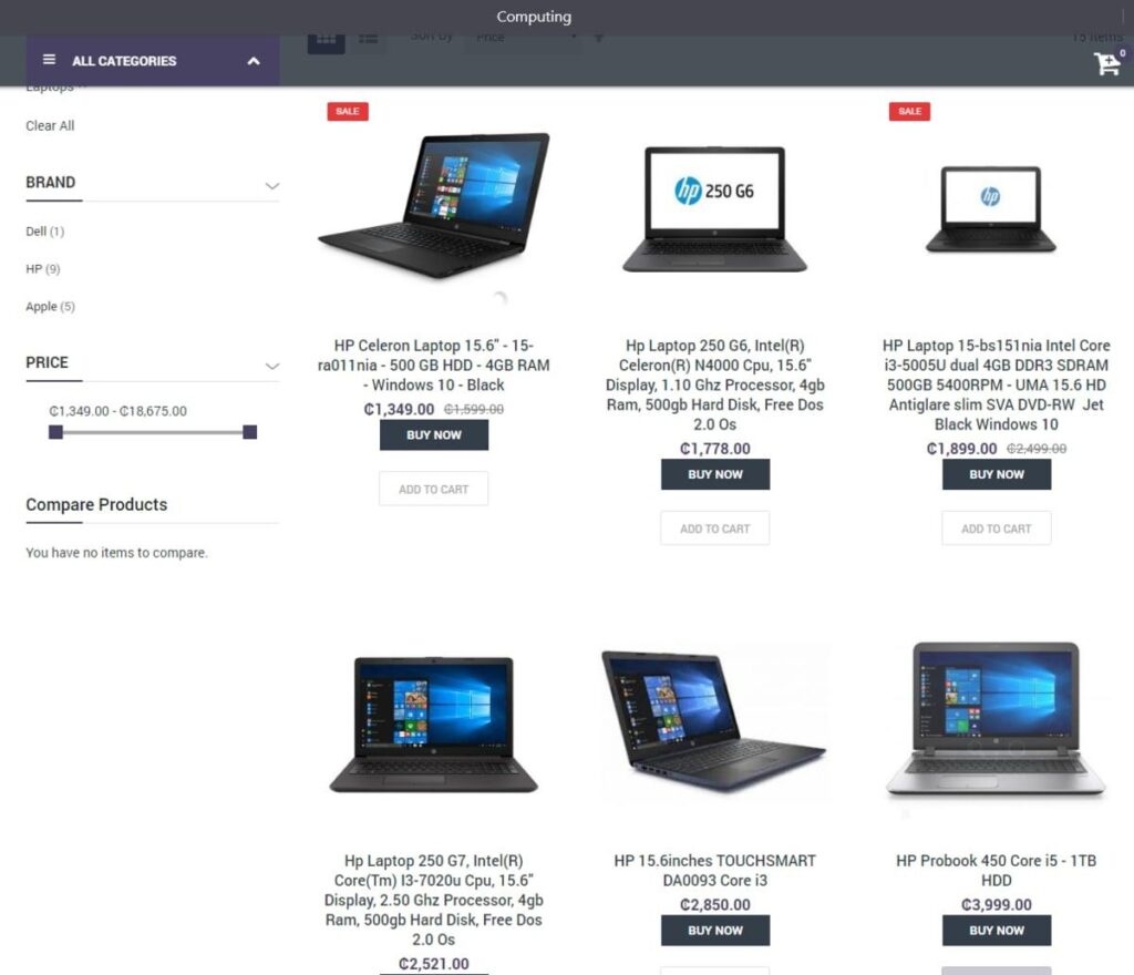 Online Computer Shops In Ghana That Offer Delivery