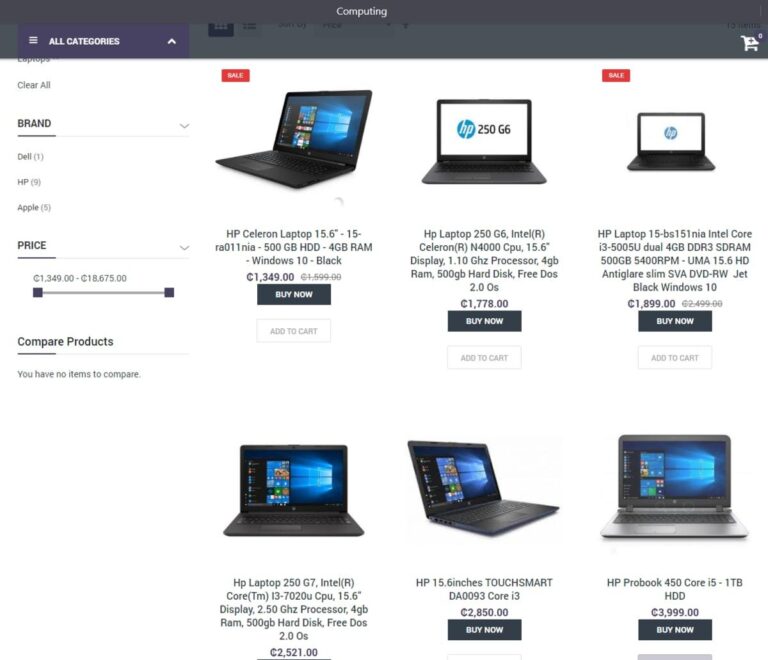 Online Computer Shops In Ghana That Offer Delivery