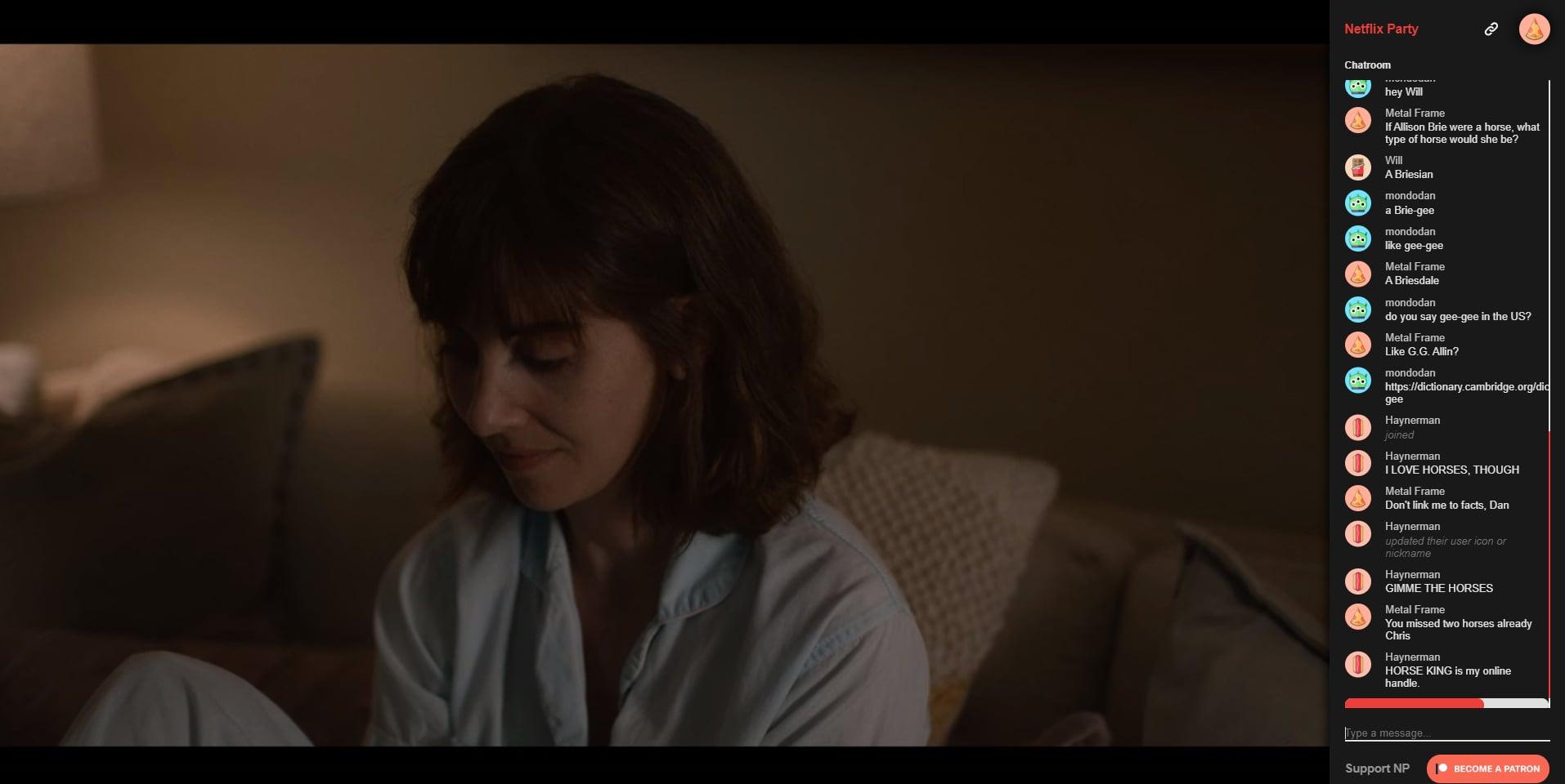 how to use netflix party for virtual movie night