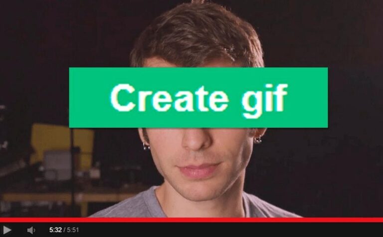 How To Create GIFs from YouTube Videos