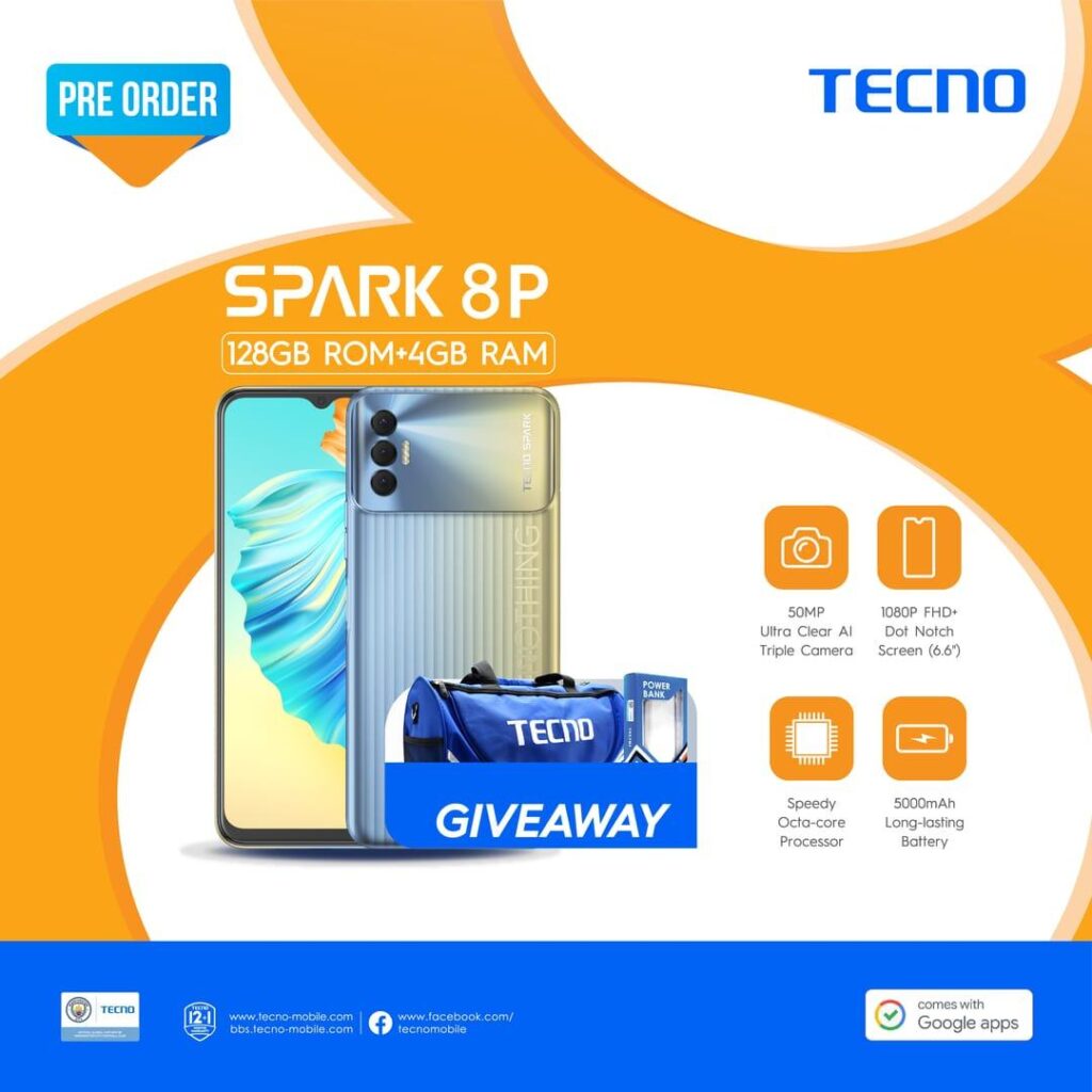 TECNO Spark 8 Series Now Available for Pre-Order in Ghana