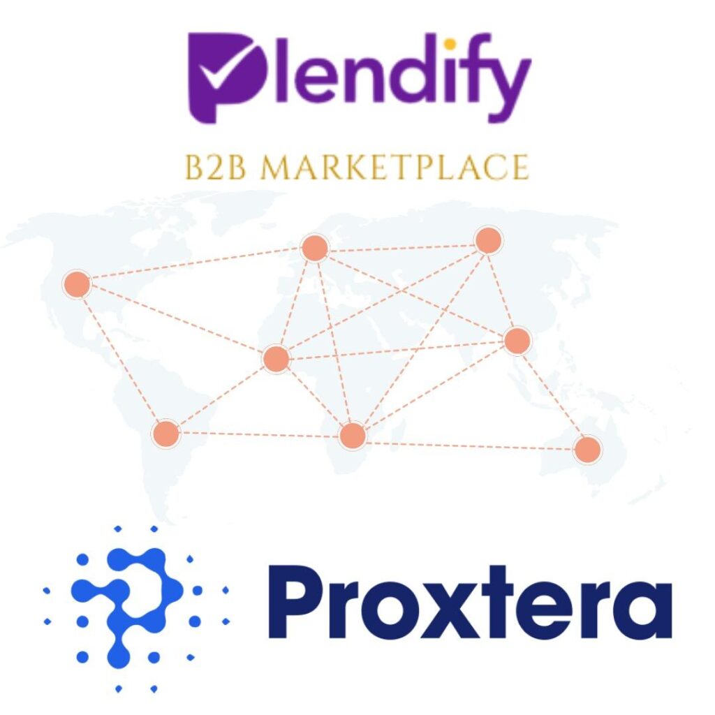 Plendify partners with Proxtera, a neutral hub connecting B2B Marketplaces