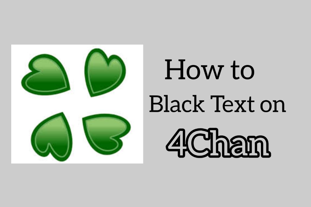 4Chan Spoiler: How to Black Text on 4Chan