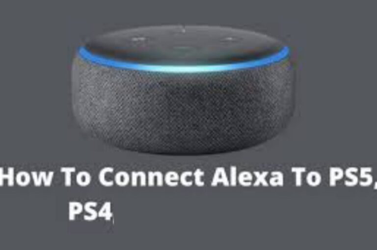 How to Connect Alexa to PS4 and PS5