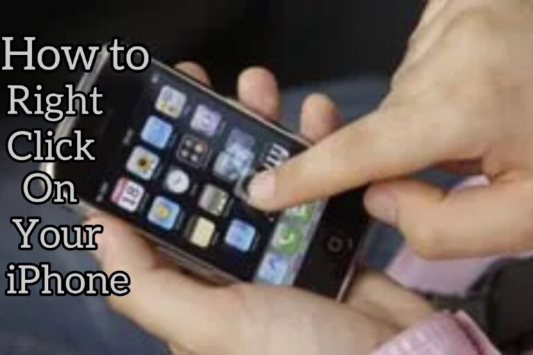 How to “Right Click” on an iPhone and its uses