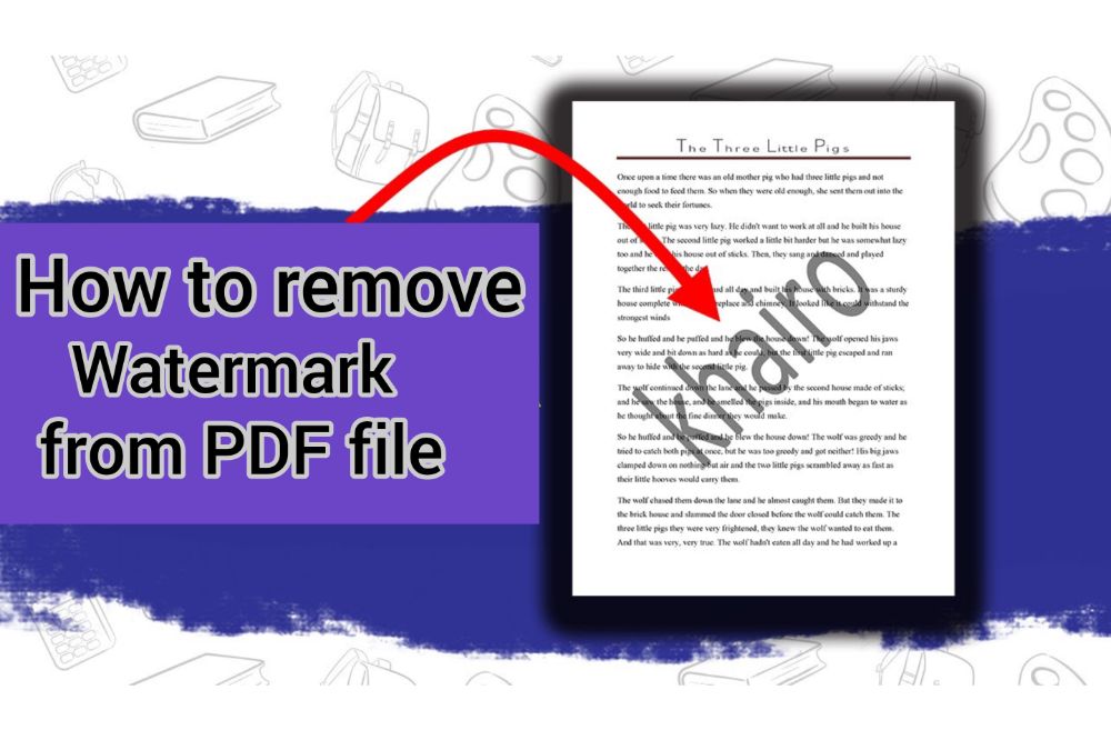 How to Remove Watermark from a PDF for Free