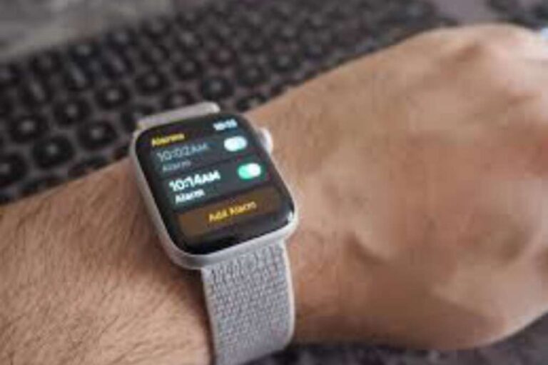 How to Set Alarm on Apple Watch