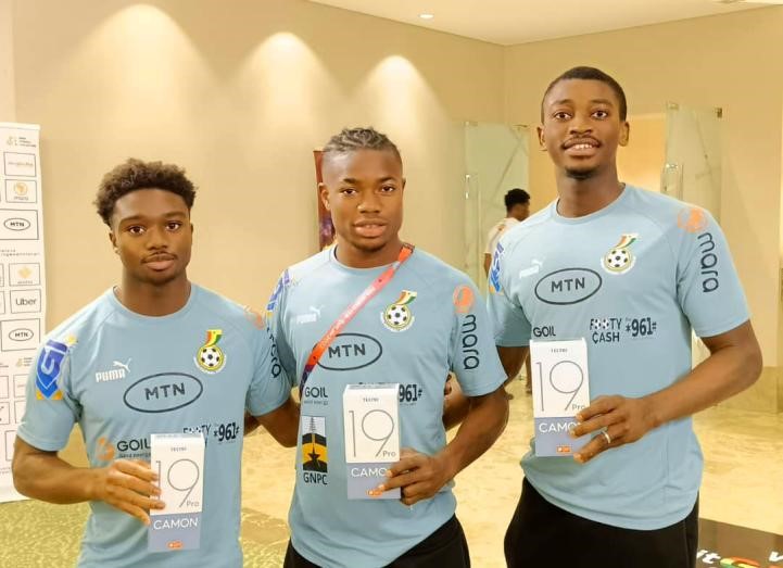 TECNO Camon 19 Series Is The Official Smartphone Sponsor Of The Ghana Black Stars In Qatar 2022