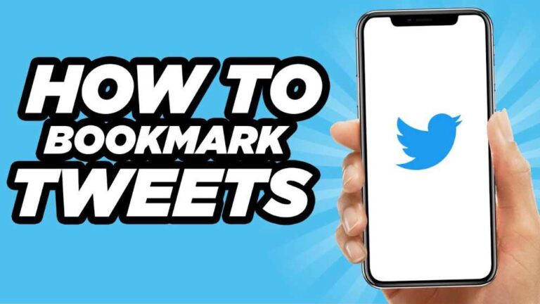 How to Bookmark a tweet