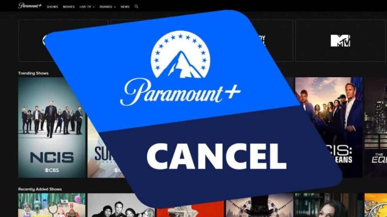 How to cancel Paramount Plus subscription