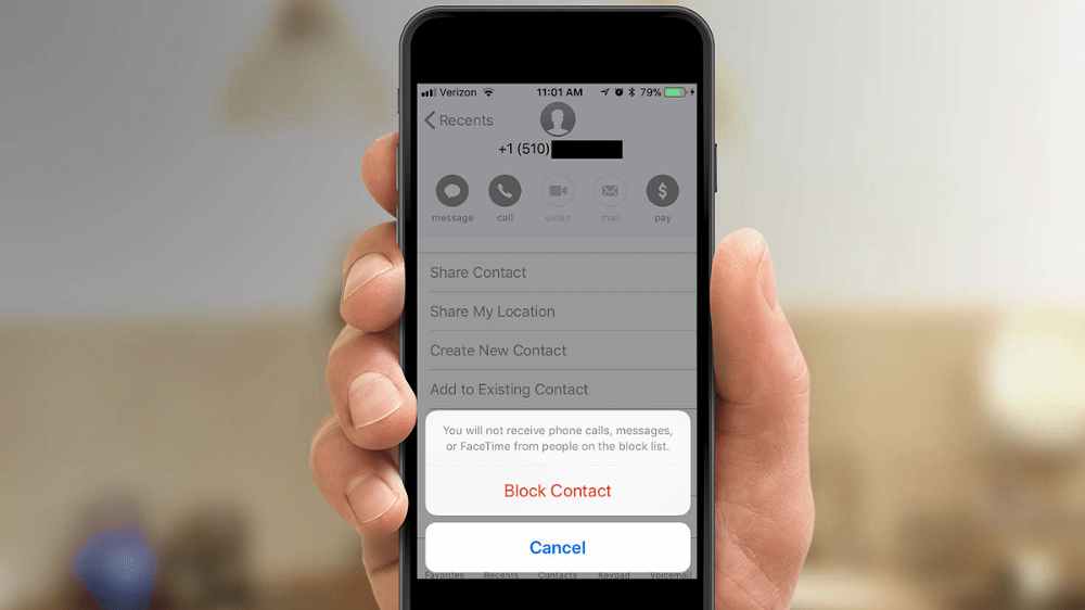 How to check blocked numbers on iPhone