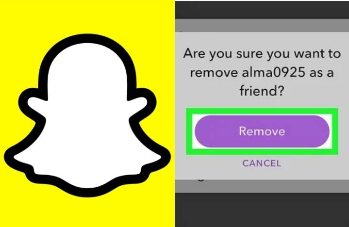 How to delete friends on Snapchat