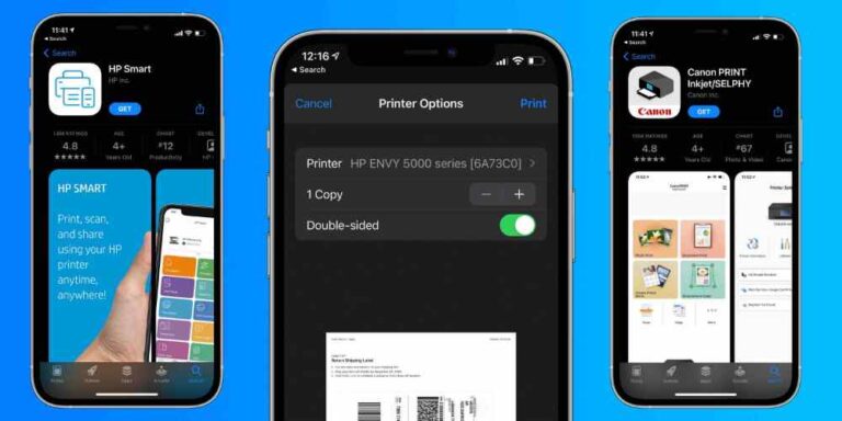 How to print with iPhone