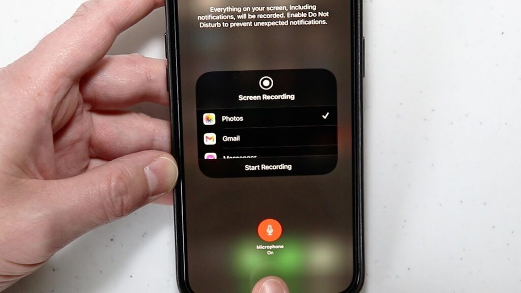 How to screen record on iPhone 12